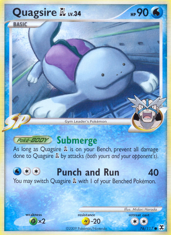 Quagsire GL (76/111) [Platinum: Rising Rivals] | Exor Games Truro