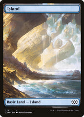 Island (376) [Double Masters] | Exor Games Truro