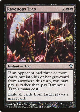 Ravenous Trap [Zendikar] | Exor Games Truro
