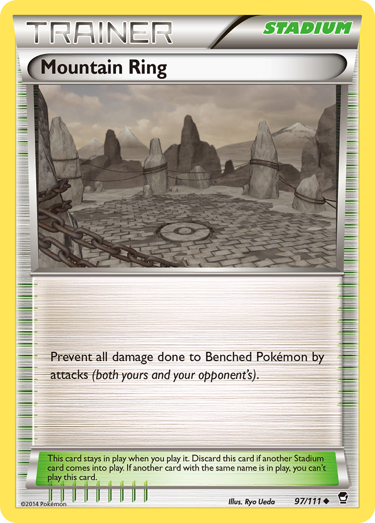 Mountain Ring (97/111) [XY: Furious Fists] | Exor Games Truro