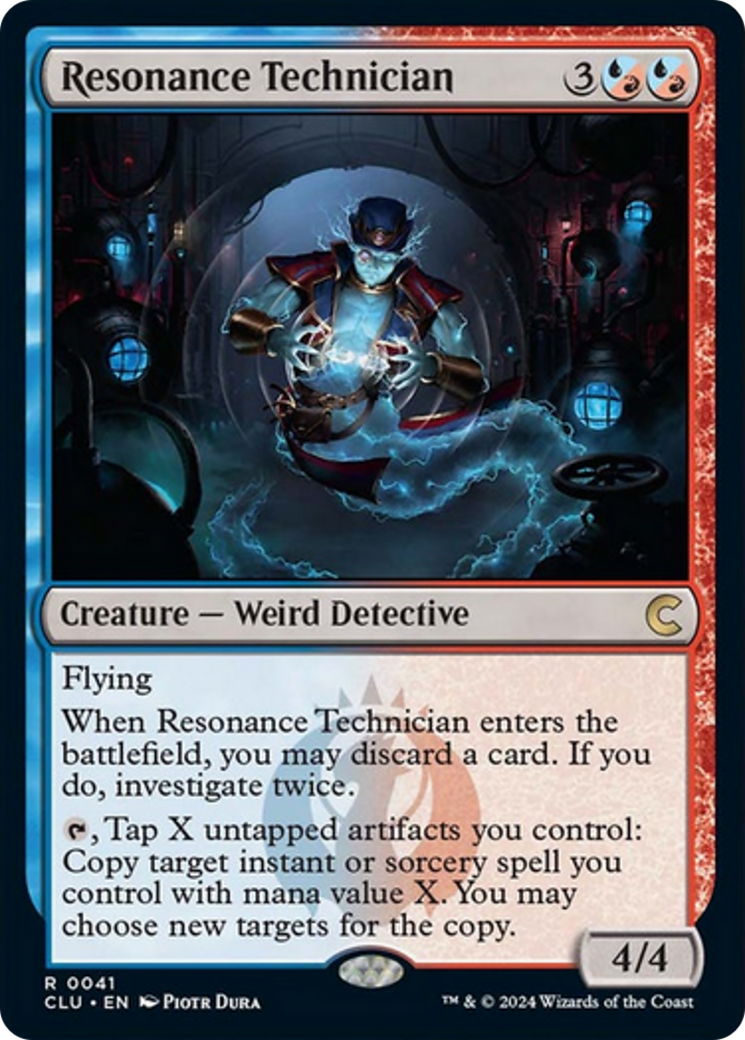 Resonance Technician [Ravnica: Clue Edition] | Exor Games Truro