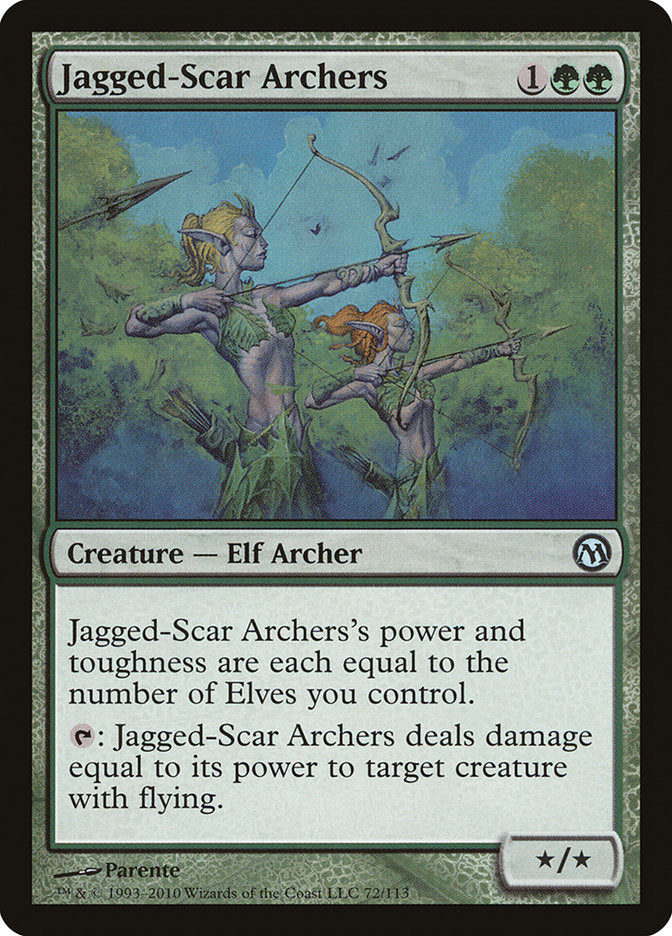 Jagged-Scar Archers [Duels of the Planeswalkers] | Exor Games Truro