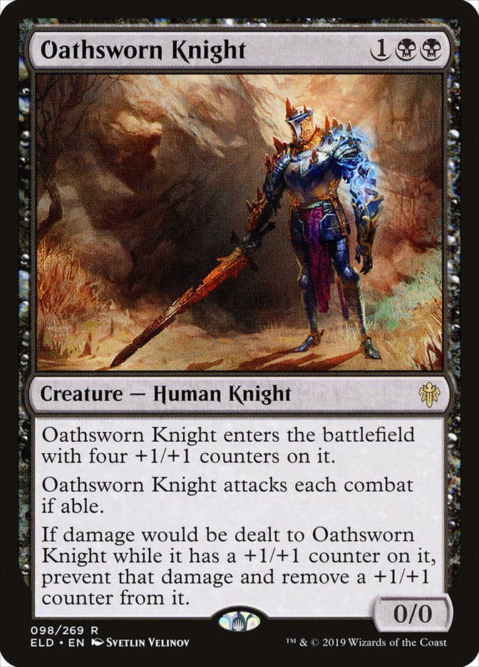 Oathsworn Knight [Throne of Eldraine] | Exor Games Truro