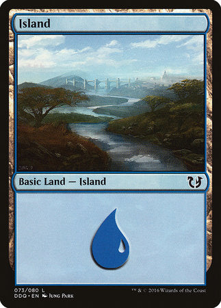 Island (73) [Duel Decks: Blessed vs. Cursed] | Exor Games Truro