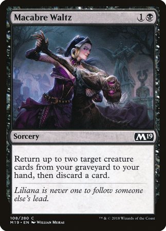 Macabre Waltz [Core Set 2019] | Exor Games Truro