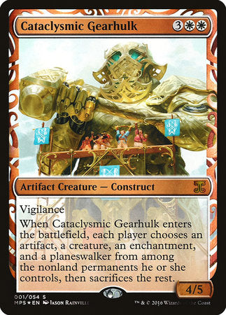 Cataclysmic Gearhulk [Kaladesh Inventions] | Exor Games Truro