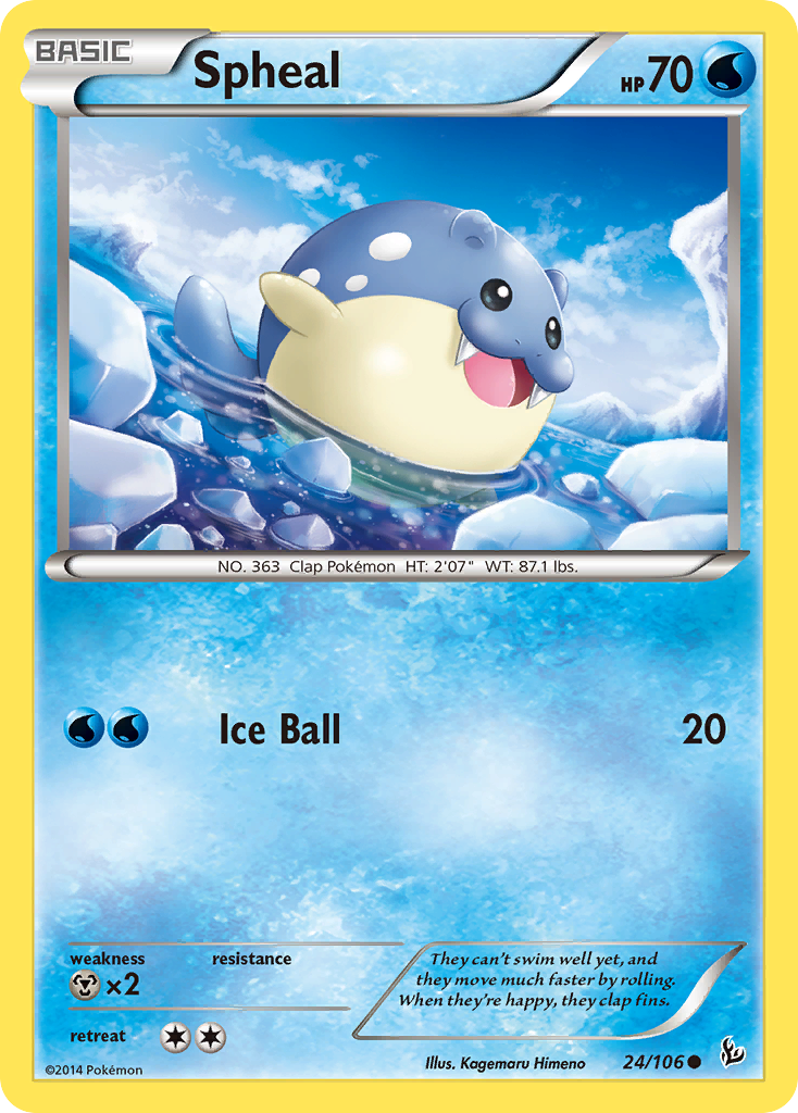 Spheal (24/106) [XY: Flashfire] | Exor Games Truro