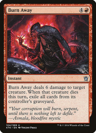 Burn Away [Khans of Tarkir] | Exor Games Truro