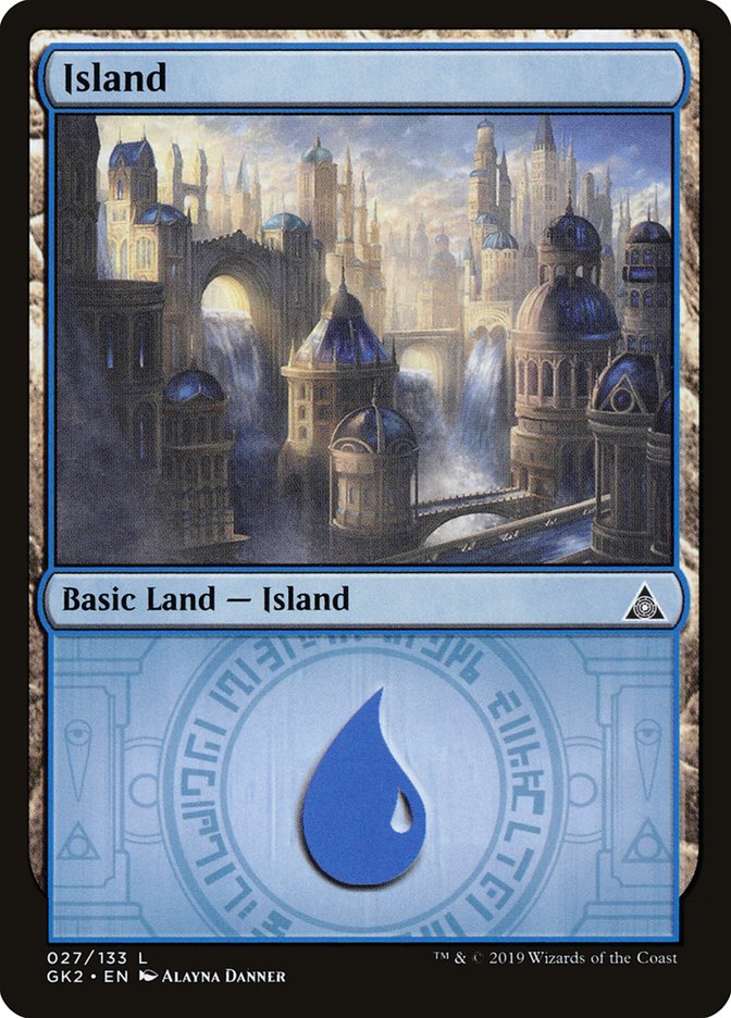 Island (27) [Ravnica Allegiance Guild Kit] | Exor Games Truro