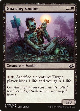 Gnawing Zombie [Modern Masters 2017] | Exor Games Truro