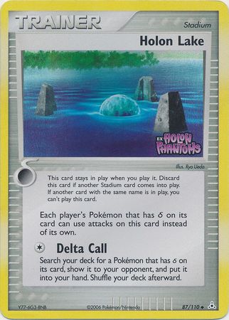 Holon Lake (87/110) (Stamped) [EX: Holon Phantoms] | Exor Games Truro