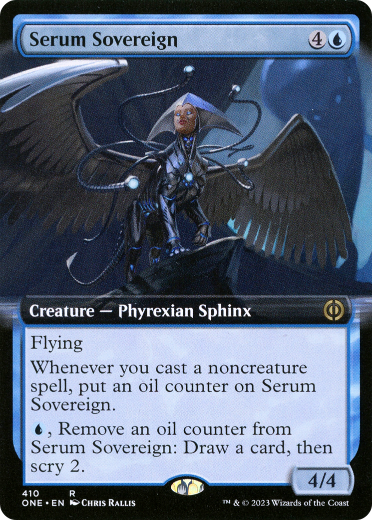 Serum Sovereign (Extended Art) [Phyrexia: All Will Be One] | Exor Games Truro