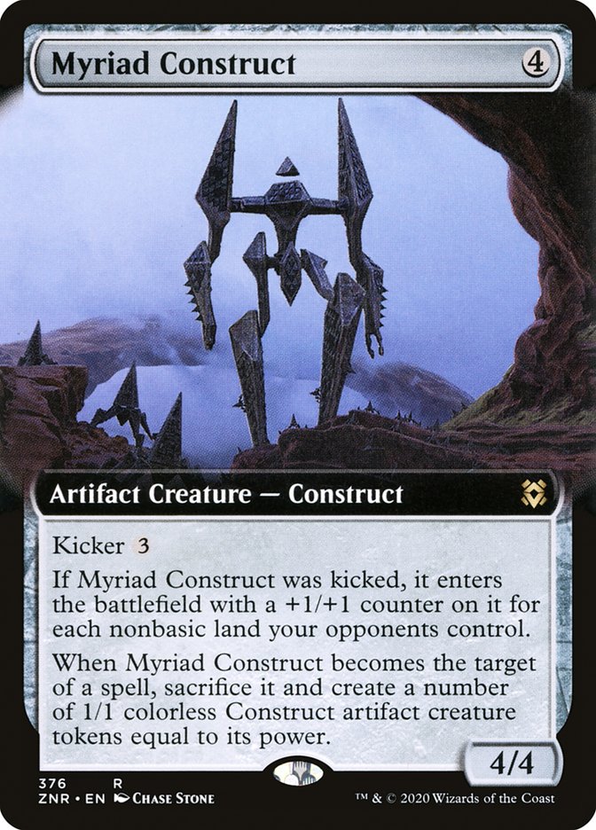 Myriad Construct (Extended Art) [Zendikar Rising] | Exor Games Truro