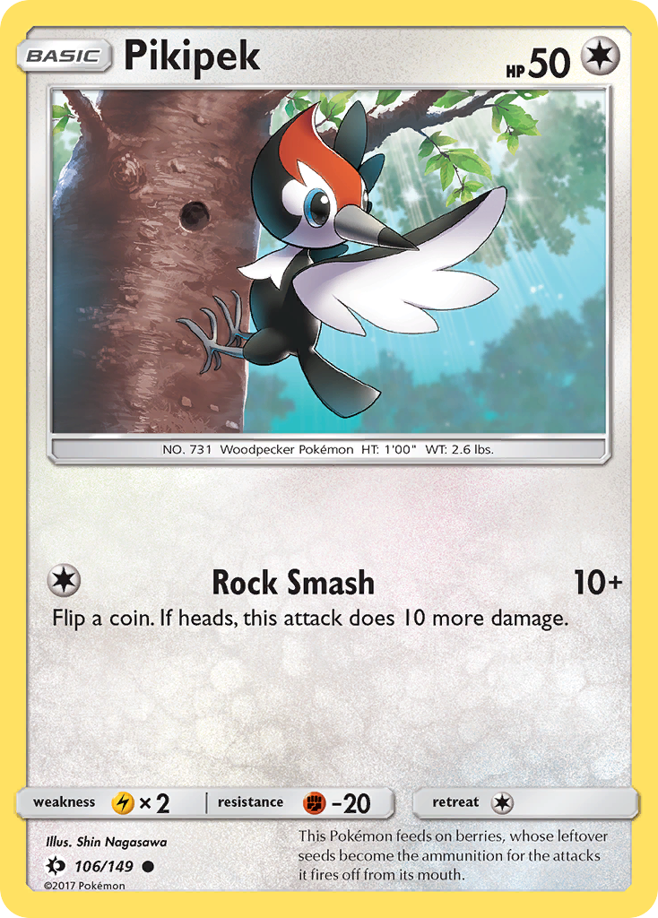 Pikipek (106/149) [Sun & Moon: Base Set] | Exor Games Truro