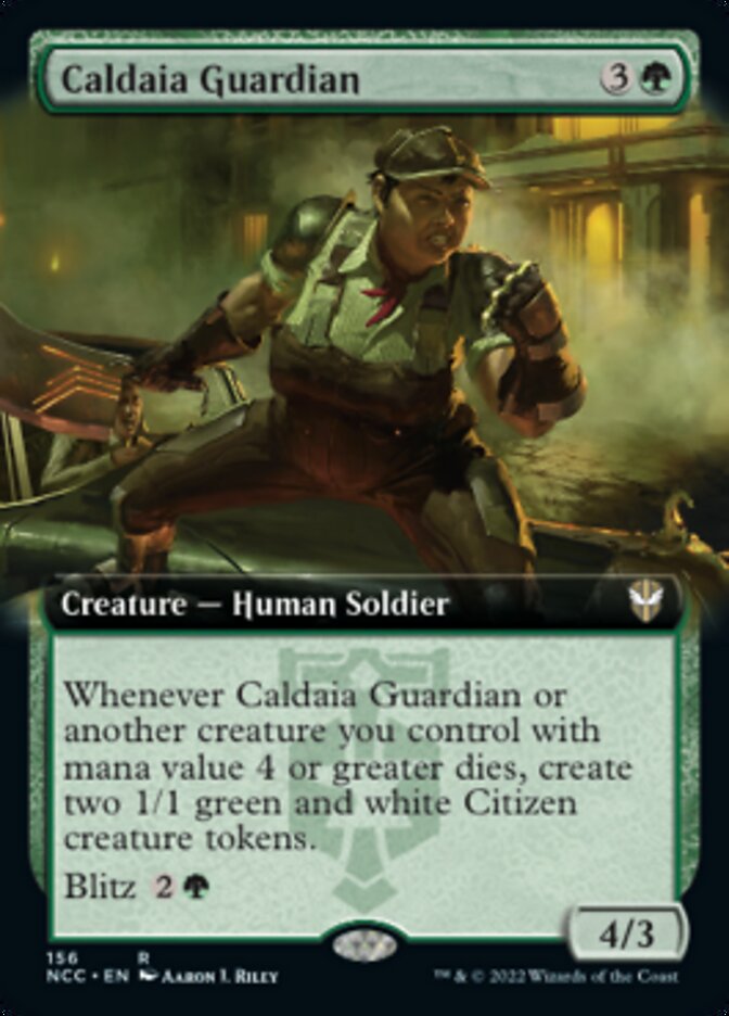 Caldaia Guardian (Extended Art) [Streets of New Capenna Commander] | Exor Games Truro