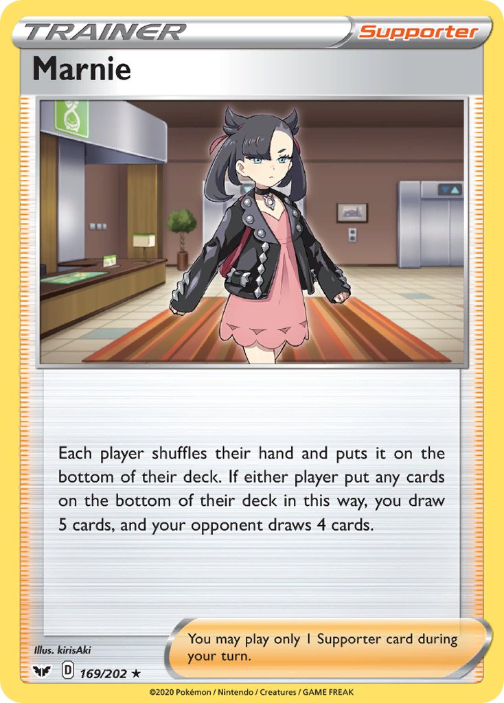 Marnie (169/202) (Theme Deck Exclusive) [Sword & Shield: Base Set] | Exor Games Truro