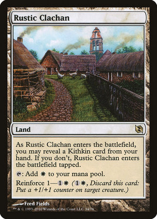Rustic Clachan [Duel Decks: Elspeth vs. Tezzeret] | Exor Games Truro