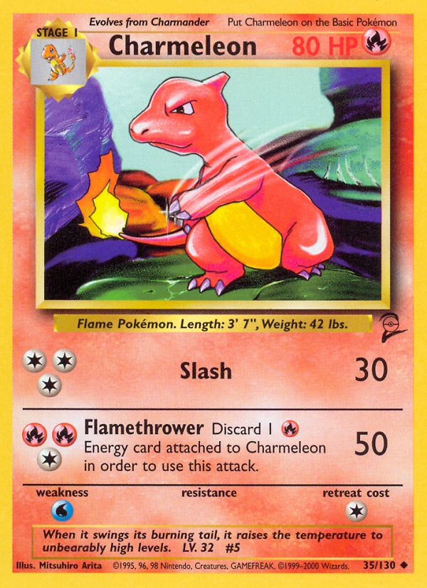 Charmeleon (35/130) [Base Set 2] | Exor Games Truro