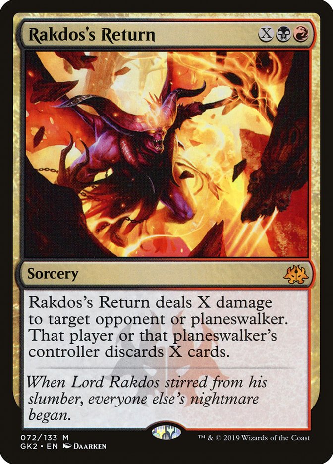 Rakdos's Return [Ravnica Allegiance Guild Kit] | Exor Games Truro