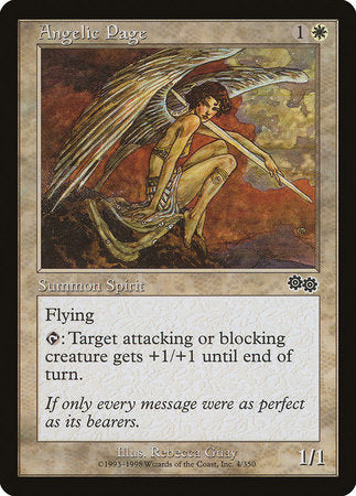 Angelic Page [Urza's Saga] | Exor Games Truro