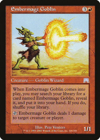 Embermage Goblin [Onslaught] | Exor Games Truro