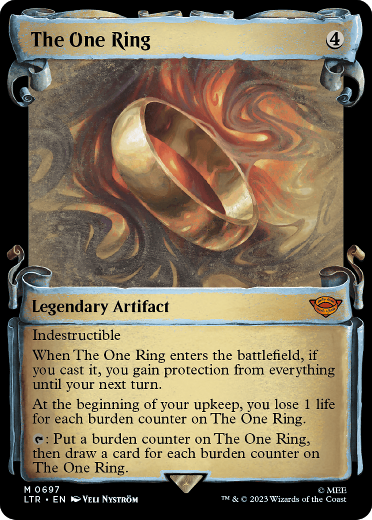 The One Ring [The Lord of the Rings: Tales of Middle-Earth Showcase Scrolls] | Exor Games Truro