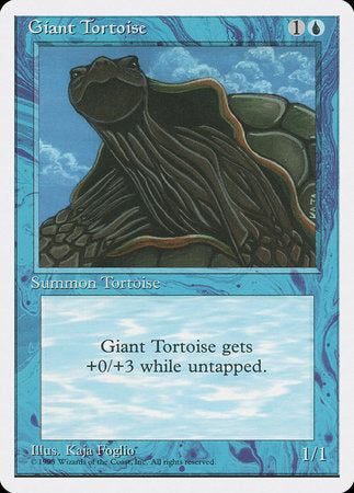 Giant Tortoise [Fourth Edition] | Exor Games Truro