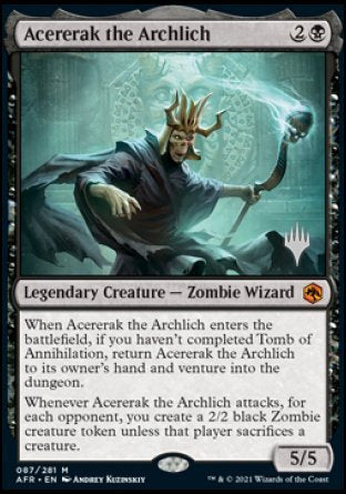 Acererak the Archlich (Promo Pack) [Dungeons & Dragons: Adventures in the Forgotten Realms Promos] | Exor Games Truro