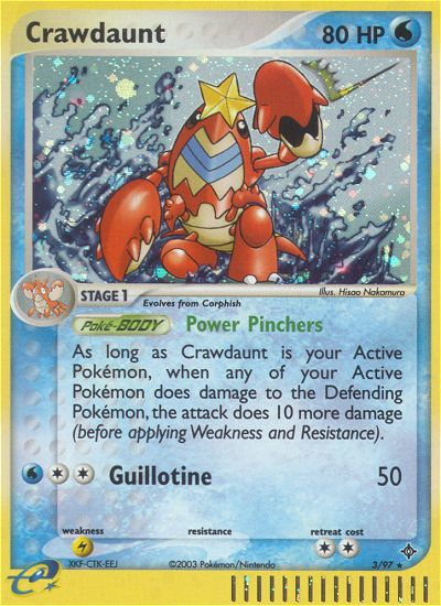Crawdaunt (3/97) [EX: Dragon] | Exor Games Truro