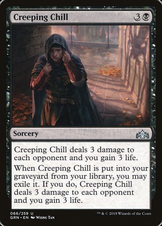 Creeping Chill [Guilds of Ravnica] | Exor Games Truro