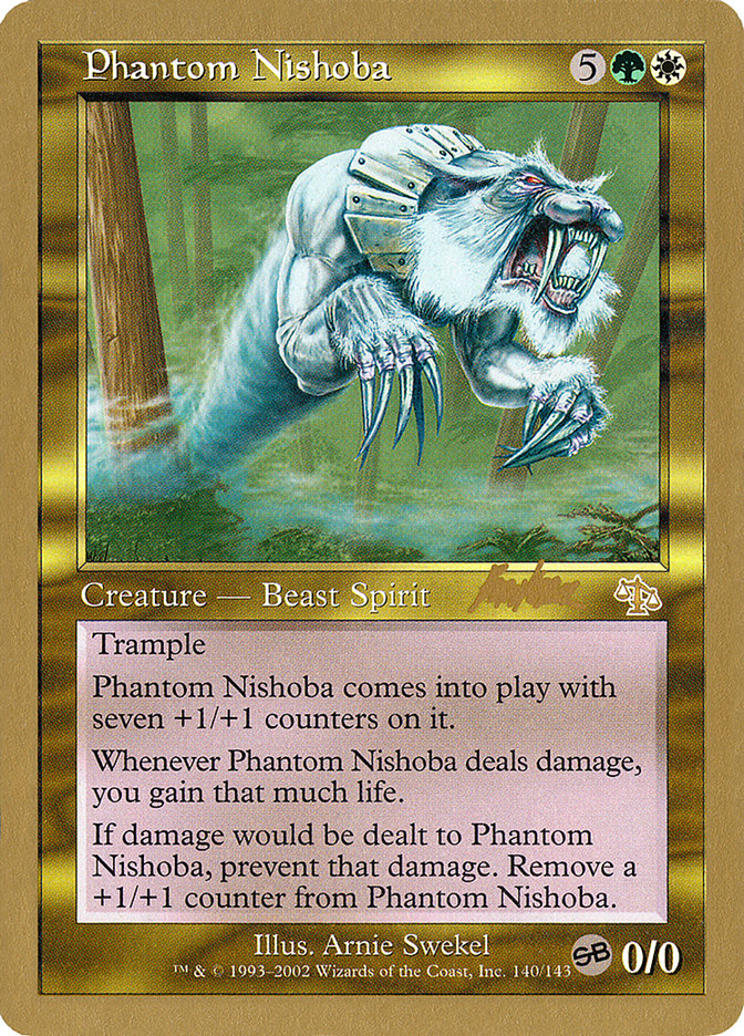 Phantom Nishoba (Brian Kibler) (SB) [World Championship Decks 2002] | Exor Games Truro