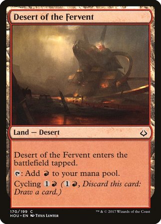 Desert of the Fervent [Hour of Devastation] | Exor Games Truro