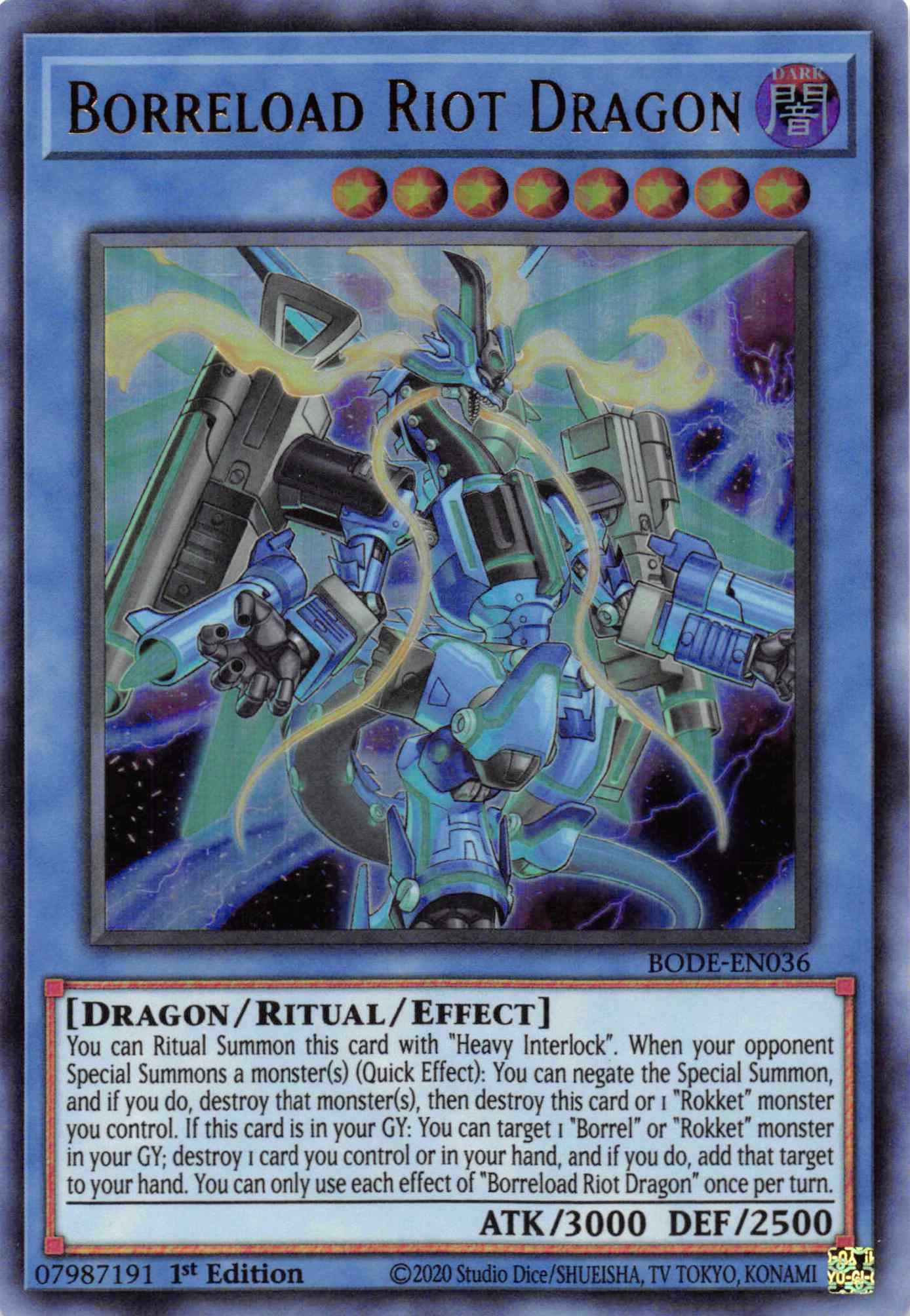 Borreload Riot Dragon [BODE-EN036] Ultra Rare | Exor Games Truro