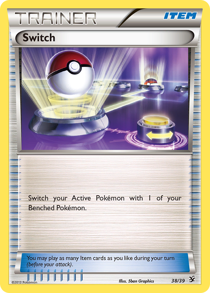 Switch (38/39) [XY: Kalos Starter Set] | Exor Games Truro