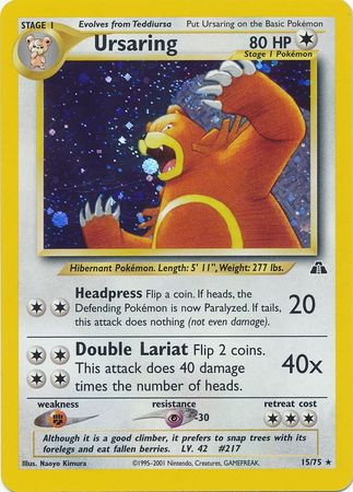 Ursaring (15/75) [Neo Discovery Unlimited] | Exor Games Truro