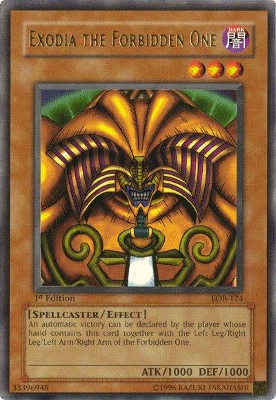 Exodia the Forbidden One [LOB-124] Ultra Rare | Exor Games Truro