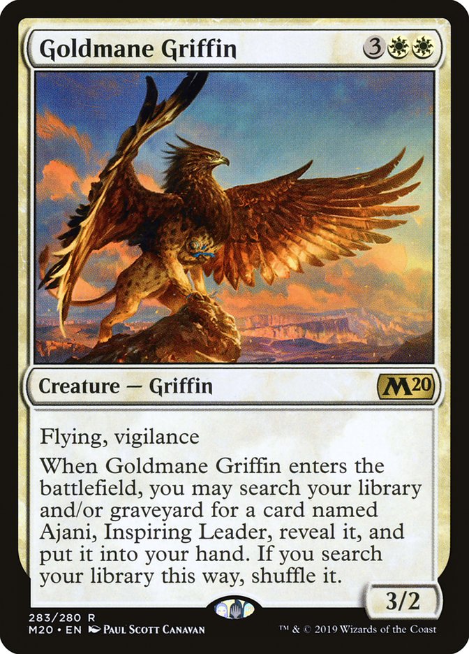 Goldmane Griffin [Core Set 2020] | Exor Games Truro