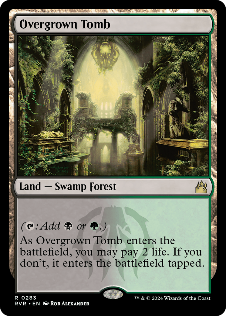 Overgrown Tomb [Ravnica Remastered] | Exor Games Truro