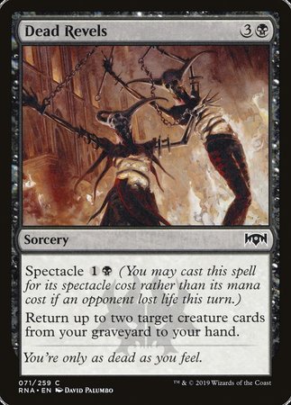 Dead Revels [Ravnica Allegiance] | Exor Games Truro