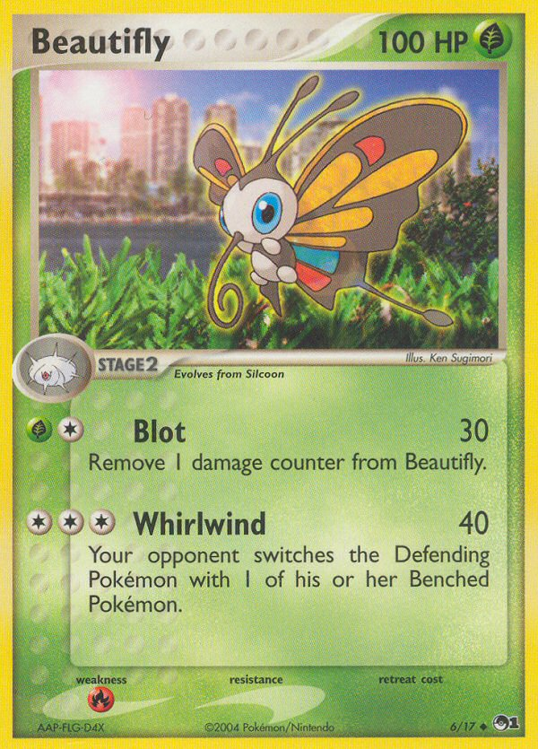 Beautifly (6/17) [POP Series 1] | Exor Games Truro