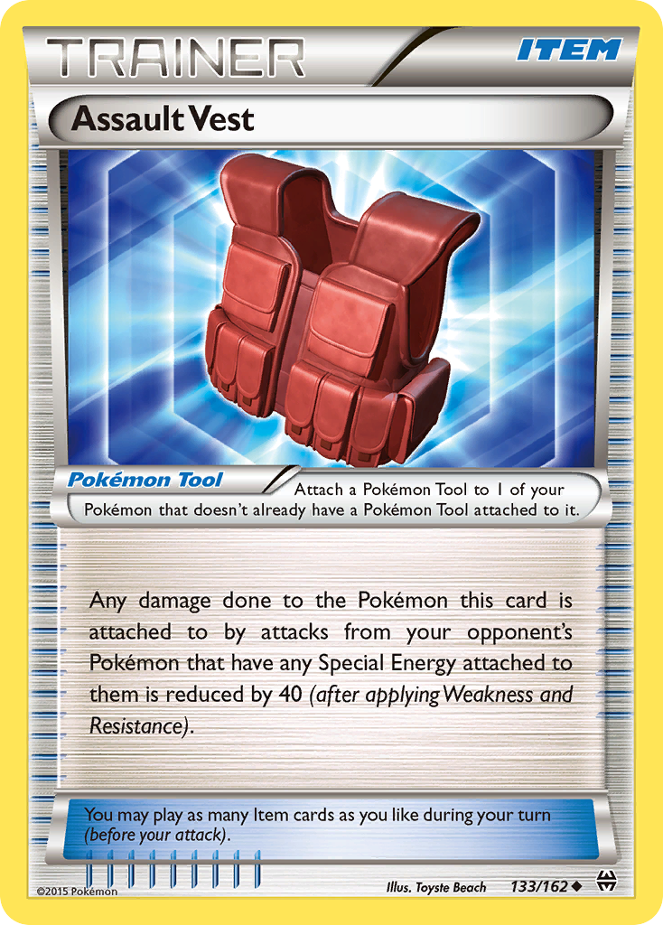 Assault Vest (133/162) [XY: BREAKthrough] | Exor Games Truro