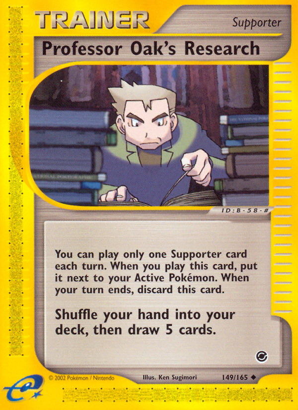 Professor Oak's Research (149/165) [Expedition: Base Set] | Exor Games Truro