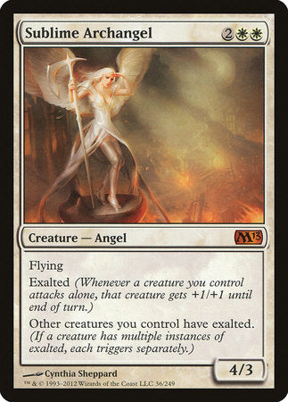 Sublime Archangel [Magic 2013] | Exor Games Truro