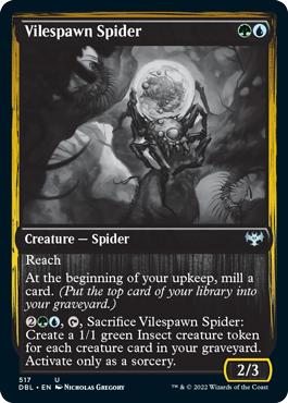 Vilespawn Spider [Innistrad: Double Feature] | Exor Games Truro