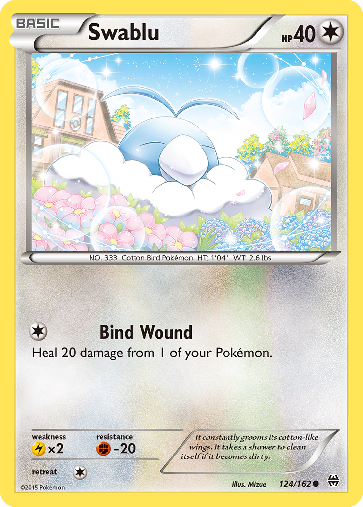 Swablu (124/162) [XY: BREAKthrough] | Exor Games Truro