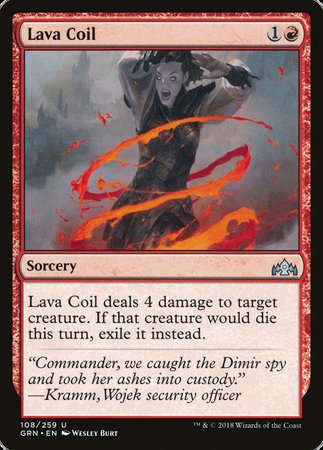 Lava Coil [Guilds of Ravnica] | Exor Games Truro