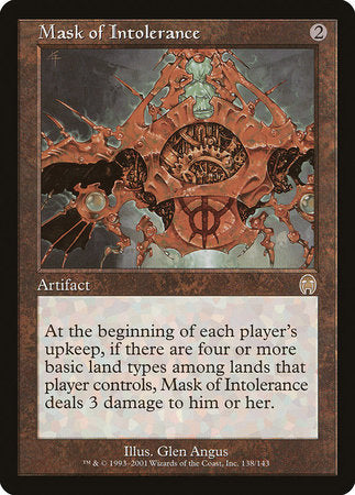 Mask of Intolerance [Apocalypse] | Exor Games Truro
