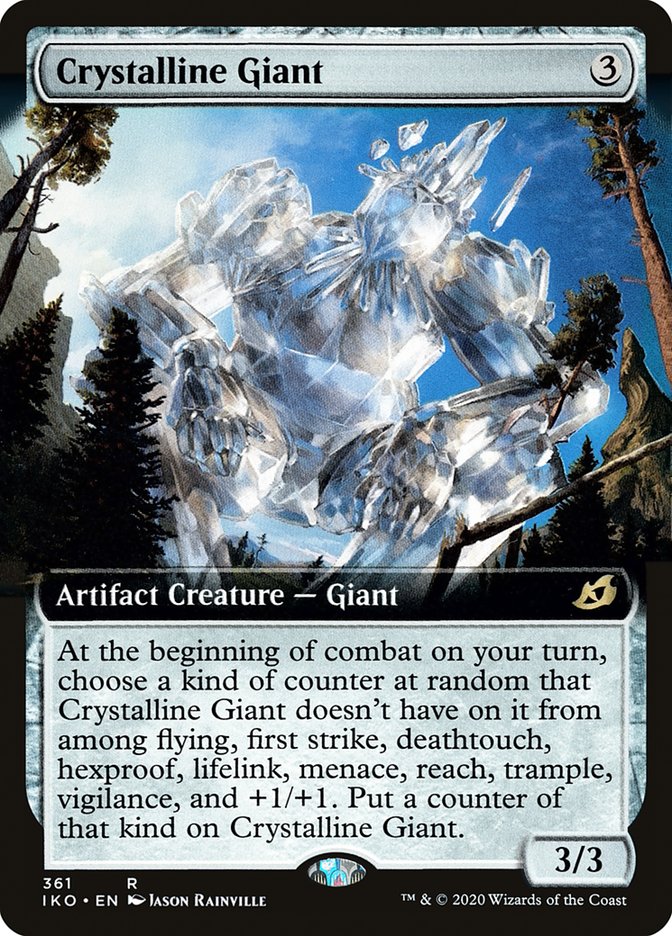 Crystalline Giant (Extended Art) [Ikoria: Lair of Behemoths] | Exor Games Truro