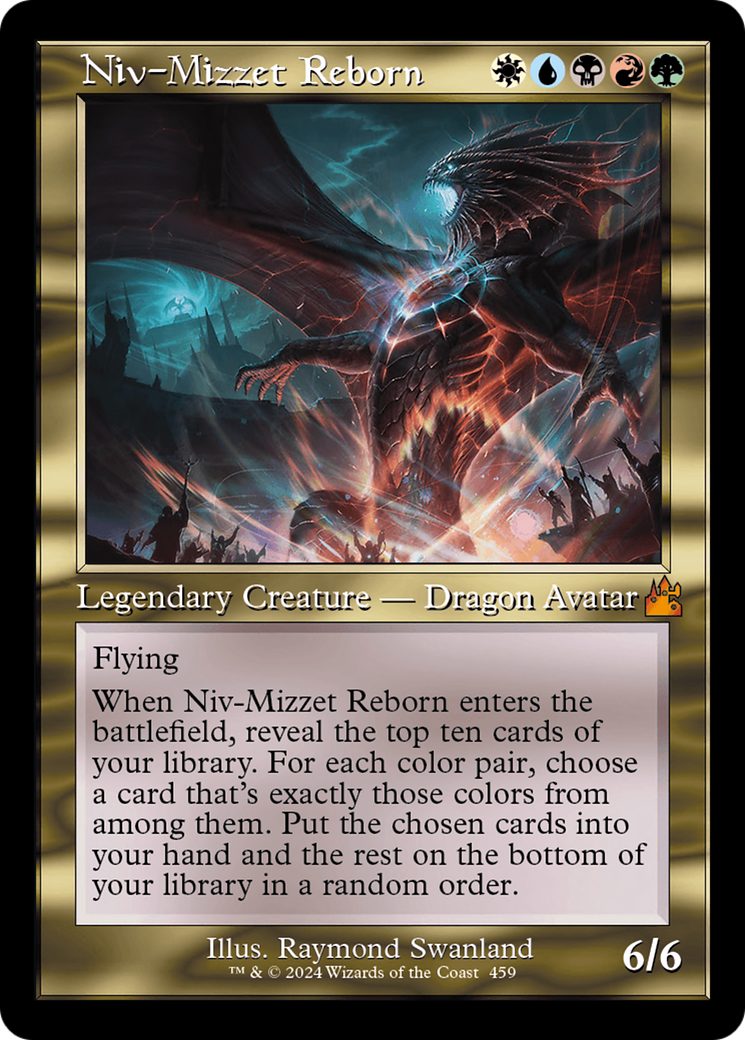 Niv-Mizzet Reborn (Retro Frame) [Ravnica Remastered] | Exor Games Truro