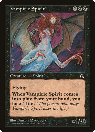 Vampiric Spirit [Portal Second Age] | Exor Games Truro